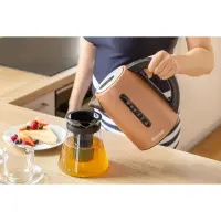 Electric Kettle 1.7lt with Temperature Selection 2150W Stainless Steel Sencor SWK 7706GD Gold