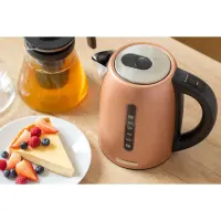 Electric Kettle 1.7lt with Temperature Selection 2150W Stainless Steel Sencor SWK 7706GD Gold