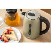 Electric Kettle 1.7lt with Temperature Selection 2150W Stainless Steel Sencor SWK 7707CH Champagne