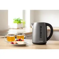 Electric Kettle 1.7lt with Temperature Selection 2150W Stainless Steel Sencor SWK 7708BK Black