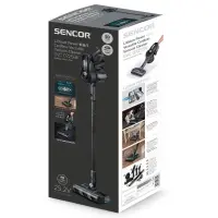 Cordless Stick Vacuum Cleaner 4-in-1 with Mop and Detachable Handheld Unit 400W Sencor SVC 0725BK Black