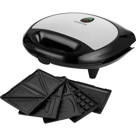Toaster with 5 Detachable Plates CoolTouch Sencor SSM 9510SS Silver