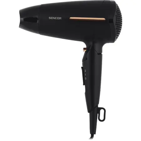 Hair Dryer Sencor SHD 0045BK 1600W with Folding Handle and 2 Options for Temperature and Air Speed Black