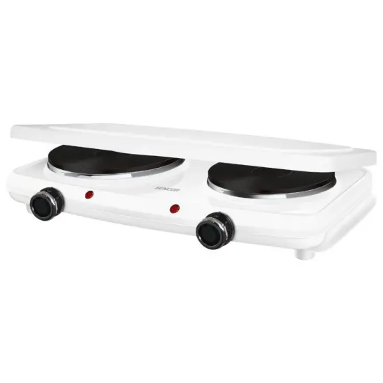  Portable Double Hob 2500W 18cm & 15cm Sencor SCP 2271WH-EUE4 White