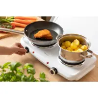  Portable Double Hob 2500W 18cm & 15cm Sencor SCP 2271WH-EUE4 White