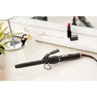 Hair Curling Iron 19mm 1000W Sencor SHS 8603BK Gold