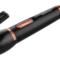 Hair Curling Iron 19mm 1000W Sencor SHS 8603BK Gold