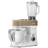 Food Processor 6 Speeds 5 in 1 5lt 1200W Sencor STM 3787CH White/Gold