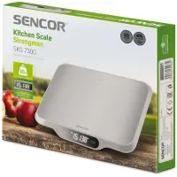 Kitchen Scale 30kg Stainless Steel Sencor SKS 7300 Silver