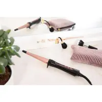 Hair Curling Iron Keratin with 5 Temperature Settings 19-25mm Sencor SHS 0850BK Black