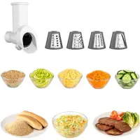 Food Processor 6 Speeds 5 in 1 4.5lt 1000W Sencor STM 6377CH Champagne