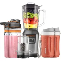 Blender Set Smoothie Maker 600/900ml 800W Sencor SBL 7550SS Silver