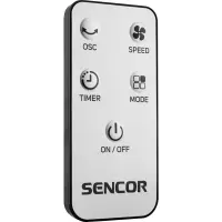 Tower Fan Sencor SFT 3113BK 50W with 3 Speeds Touch Control and Timer Black