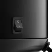 Electric Rice Steamer 1lt Stainless Steel Sencor SRM 1001BK Black