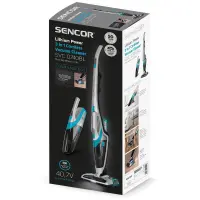 Cordless Stick Vacuum Cleaner 3-in-1 with Mop and Detachable Handheld Unit 160W Sencor SVC 0740BL-EUE3