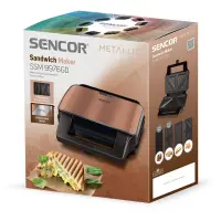 Toaster with 4 Detachable Plates CoolTouch Sencor SSM 9976GD Gold