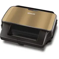 Toaster with 4 Detachable Plates CoolTouch Sencor SSM 9977CH Gold