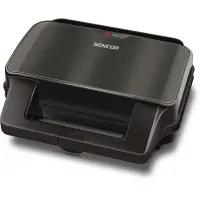 Toaster with 4 Detachable Plates CoolTouch Sencor SSM 9978BK Black