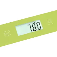 Kitchen Scale 5Kg LCD Screen UltraSlim Glass Sencor SKS 5031GR Green