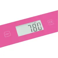 Kitchen Scale 5Kg LCD Screen UltraSlim Glass Sencor SKS 5038RS Pink