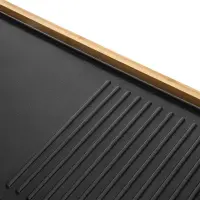Table Electric Grill Preimium Bamboo 2 in 1 Sencor SBG 206BK