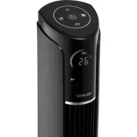 Tower Fan Sencor SFT 4207BK 45W with 3 Speeds and 4 Modes and Wifi Control Black