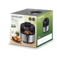 Air Fryer 5 lt with Led Screen Sencor SFR 5010BK Black