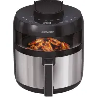 Air Fryer 5 lt with Led Screen Sencor SFR 5010BK Black