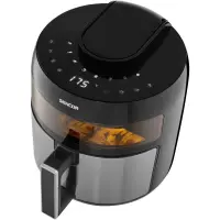 Air Fryer 5 lt with Led Screen Sencor SFR 5010BK Black