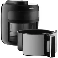 Air Fryer 5 lt with Led Screen Sencor SFR 5010BK Black