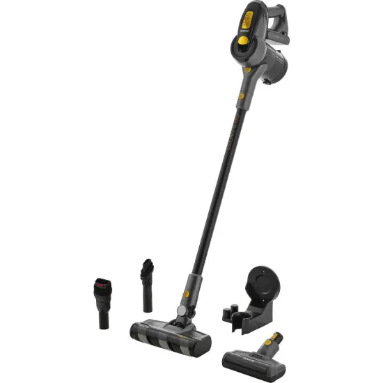 Cordless Stick Vacuum Cleaner 3 in 1 with Detachable Handheld Unit 400W Sencor SVC 8725GD Gold