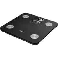 Bathroom Scale with Biometric Measurements and 12 Memories Sencor SBS 6026BK Black
