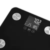 Bathroom Scale with Biometric Measurements and 12 Memories Sencor SBS 6026BK Black