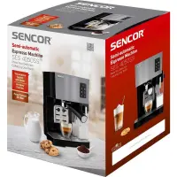 Espresso Machine Semi-automatic 20Bar 1,450W Sencor SES 4050SS-EUE3 Silver