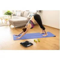 Smart Fitness Bathroom Scale with Bluetooth for iOS and Android Sencor SBS 8002BK