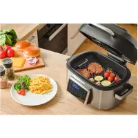 Air Fryer Vita 6 lt with LED Display & Multi-Function Roaster Sencor SBG 8900SS Black/Silver