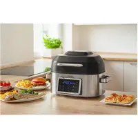 Air Fryer Vita 6 lt with LED Display & Multi-Function Roaster Sencor SBG 8900SS Black/Silver