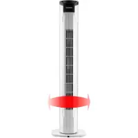 Tower Fan Sencor SFT 3112WH 50W with 3 Speeds Touch Controls and Timer White