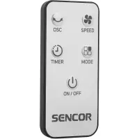 Tower Fan Sencor SFT 3112WH 50W with 3 Speeds Touch Controls and Timer White