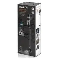 Cordless Stick Vacuum Cleaner 2-in-1 with Detachable Handheld Unit 250W Sencor SVC 7523BK Black
