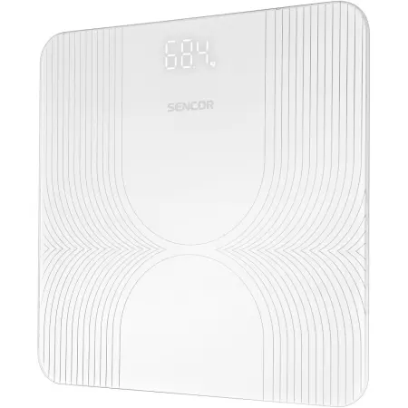 Bathroom Scale Glass Sencor SBS 2475WH White