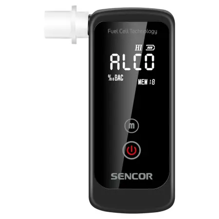 Alcohol Tester Sencor SCA BA40FC with Digital LCD Display and Alarm