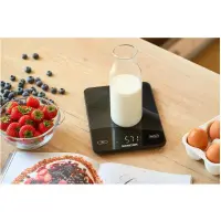 Rechargeable Kitchen Scale 10kg Led USB-C Sencor SKS 7700BK Black