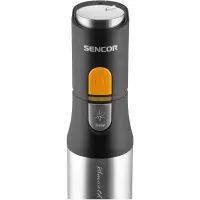 Hand Blender 4 in1 with Stainless Steel Wand 11200W Sencor SHB 6302BK Black/Silver
