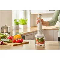 Hand Blender 5 in1 with Stainless Steel Wand 1200W Sencor SHB 6441WH White