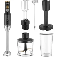 Hand Blender 5 in1 with Stainless Steel Wand 1200W Sencor SHB 6442BK Black