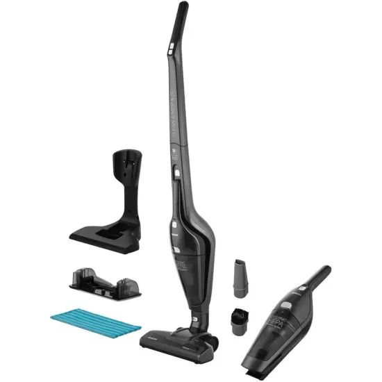 Cordless Stick Vacuum Cleaner 3-in-1 with Mop and Detachable Handheld Unit 110W Sencor SVC 8668AT Black