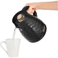 Electric Kettle 1,7lt 3D Pattern Design Sencor SWK 7501BK Black