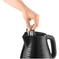 Electric Kettle 1,7lt 3D Pattern Design Sencor SWK 7501BK Black