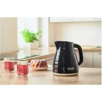 Electric Kettle 1,7lt 3D Pattern Design Sencor SWK 7501BK Black